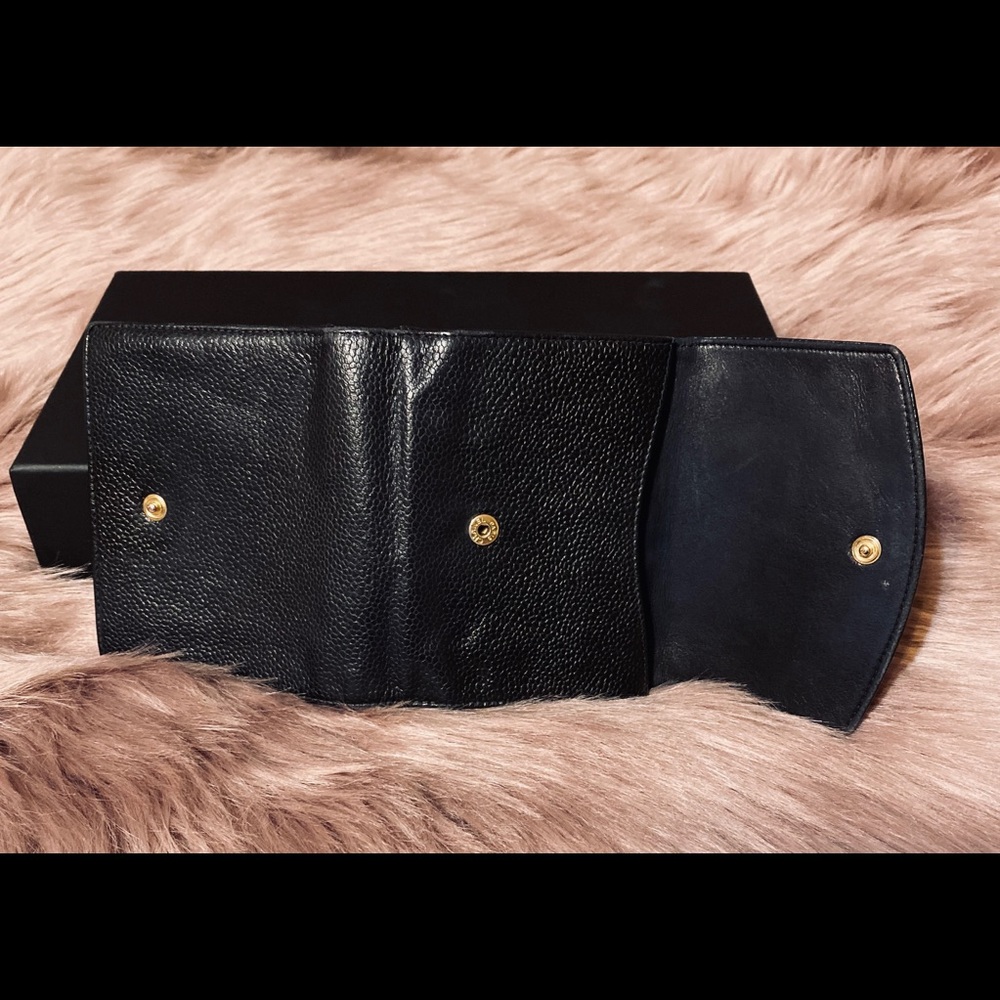‼️SOLD‼️🌸Chanel CC 🖤Black vintage wallet - Picture 6 of 8